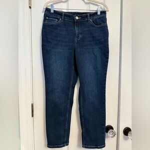 Martha Stewart Dark Blue Straight Leg Jeans